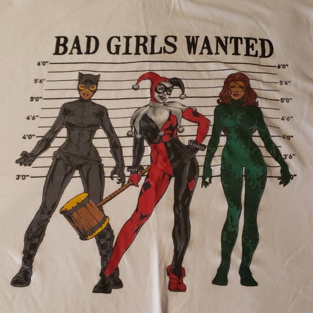 Catwoman, Harley Quinn, Poison Ivy tshirt